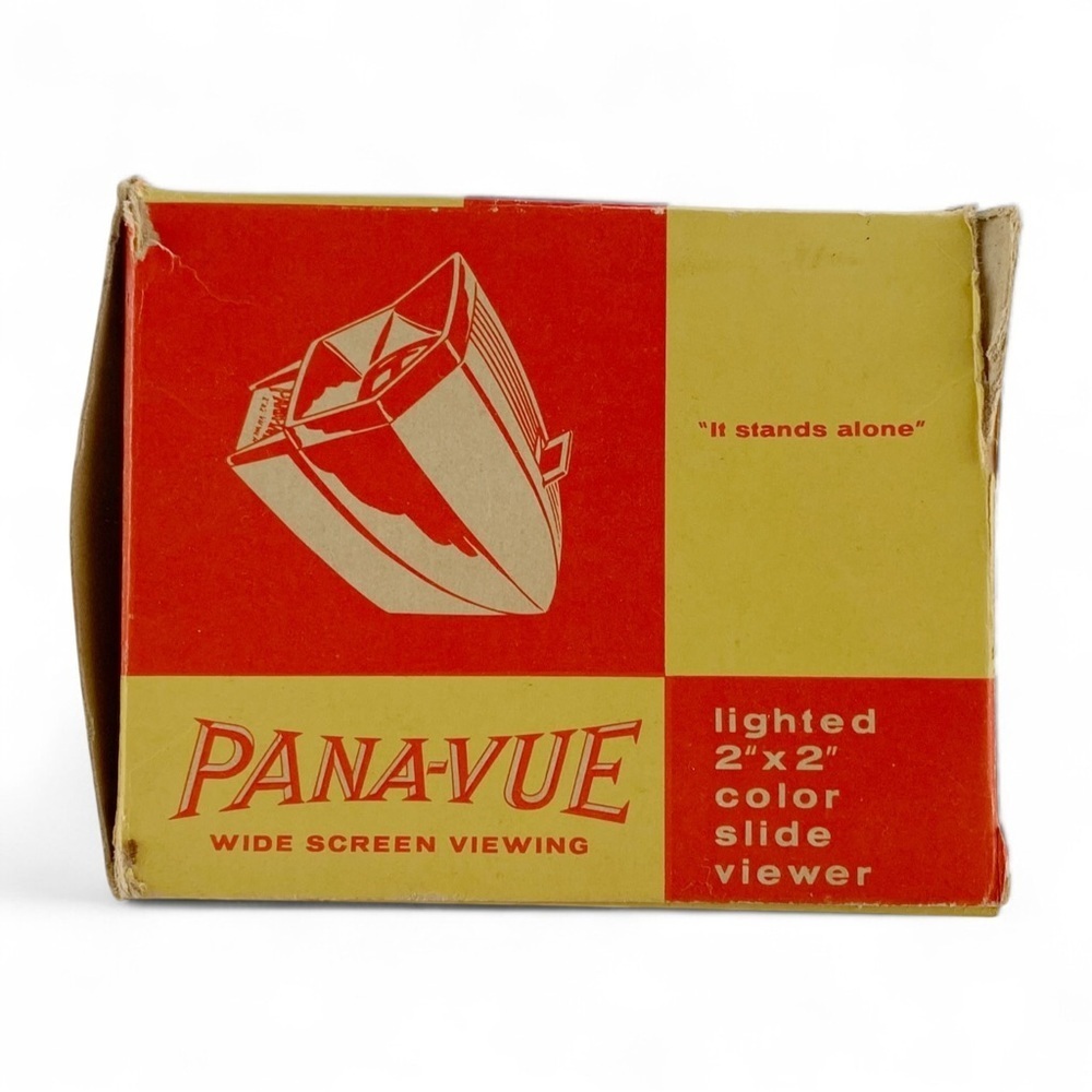 Vintage Panavue Wide Screen Lighted 2x2 Light Viewer​